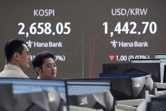 Stock market today: Asian shares mostly dip despite S&amp;P 500 adding to its record on Wall Street