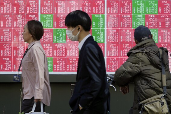 Stock market today: Asian shares advance on back of Wall St’s rally and upbeat Chinese factory data