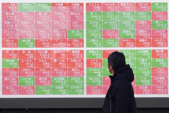Stock market today: Asian shares mostly decline ahead of Trump’s latest tariffs