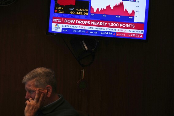 Asian markets plunge as Japan’s Nikkei 225 index dives nearly 8% after the big meltdown on Wall St