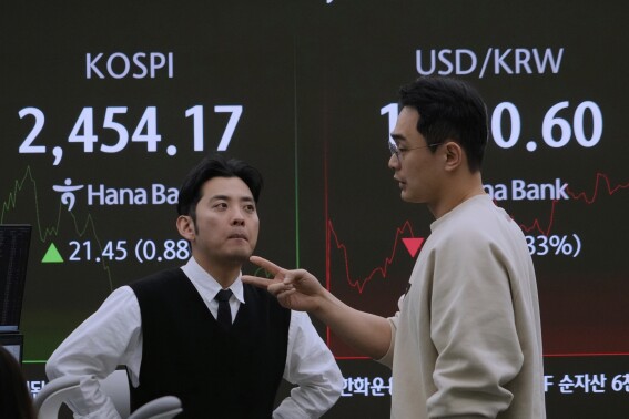Asian markets rally after Wall Street ends higher in the chaotic and historic week