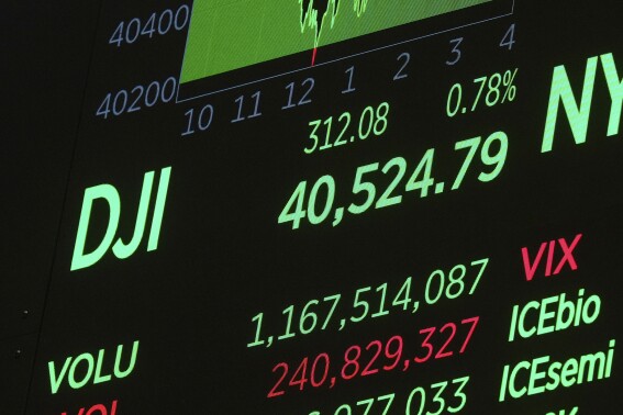 Asian shares are mostly higher after Trump eases some of his tariffs on electronics, for now
