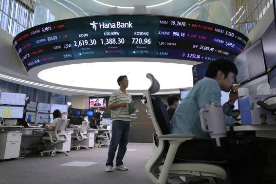 Asian shares climb and oil prices jump more than $1.20 on report Israel may attack Iran
